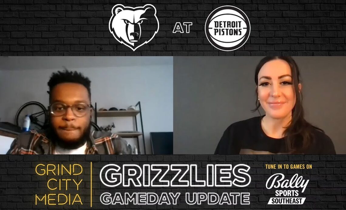 Gameday Update: Grizzlies vs Pistons 2.10.22