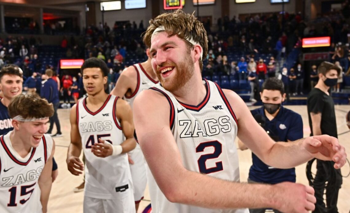 Gonzaga back at No. 1 in AP Top 25; Wyoming ranked for first time since 2015