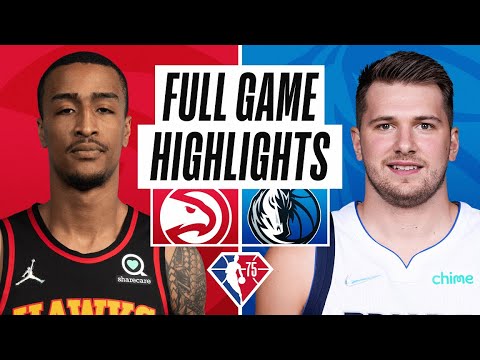 HAWKS at MAVERICKS | FULL GAME HIGHLIGHTS | February 6, 2022