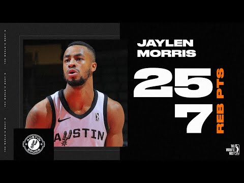 Jaylen Morris (25 points) Highlights vs. Iowa Wolves