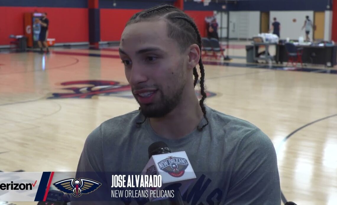 Jose Alvarado on Progression w/ More Minutes | New Orleans Pelicans