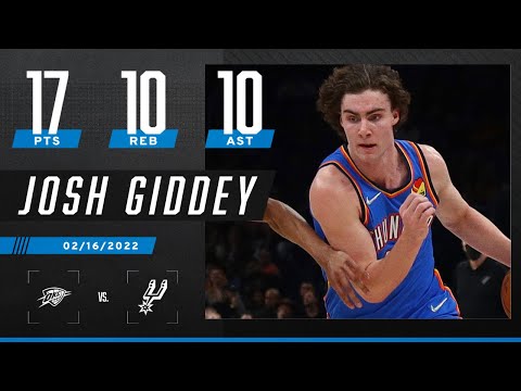 Josh Giddey‚Äôs TRIPLE-DOUBLE not enough as OKC falls to the Spurs