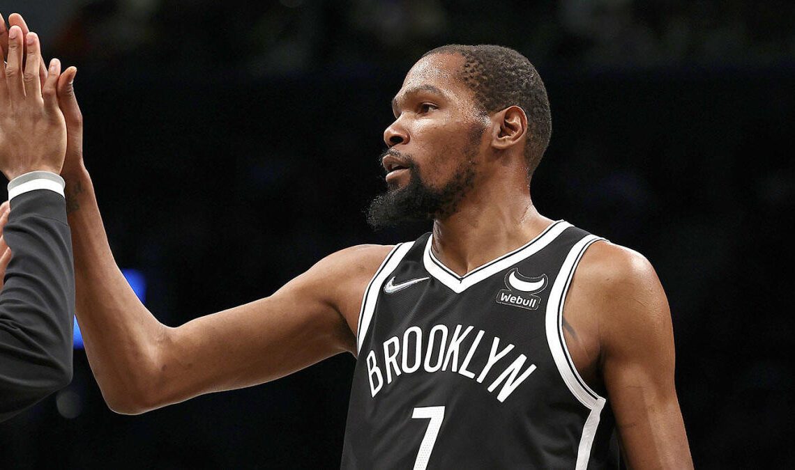 Kevin Durant injury update: Nets star out Monday vs. Raptors, expected to return from sprained MCL this week