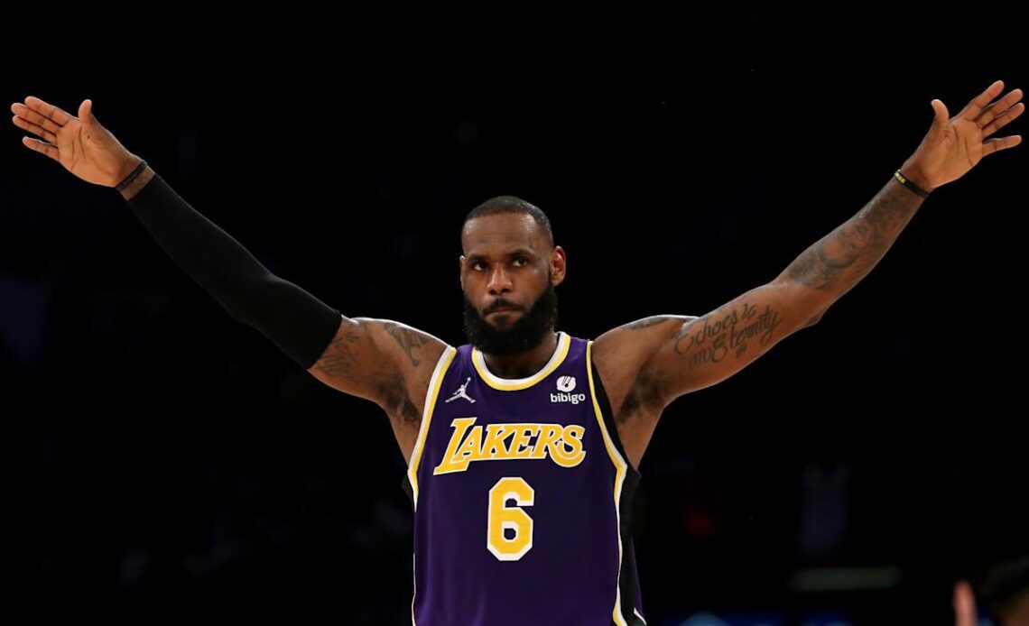 LeBron James wants to be with Lakers 'as long as I can play'