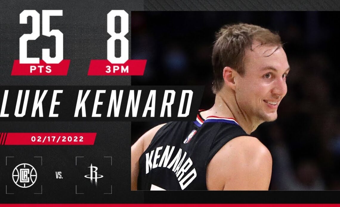 Luke Kennard splashes CAREER-HIGH 8 3PM in a game before Saturday's All-Star 3-PT Contest 🔥