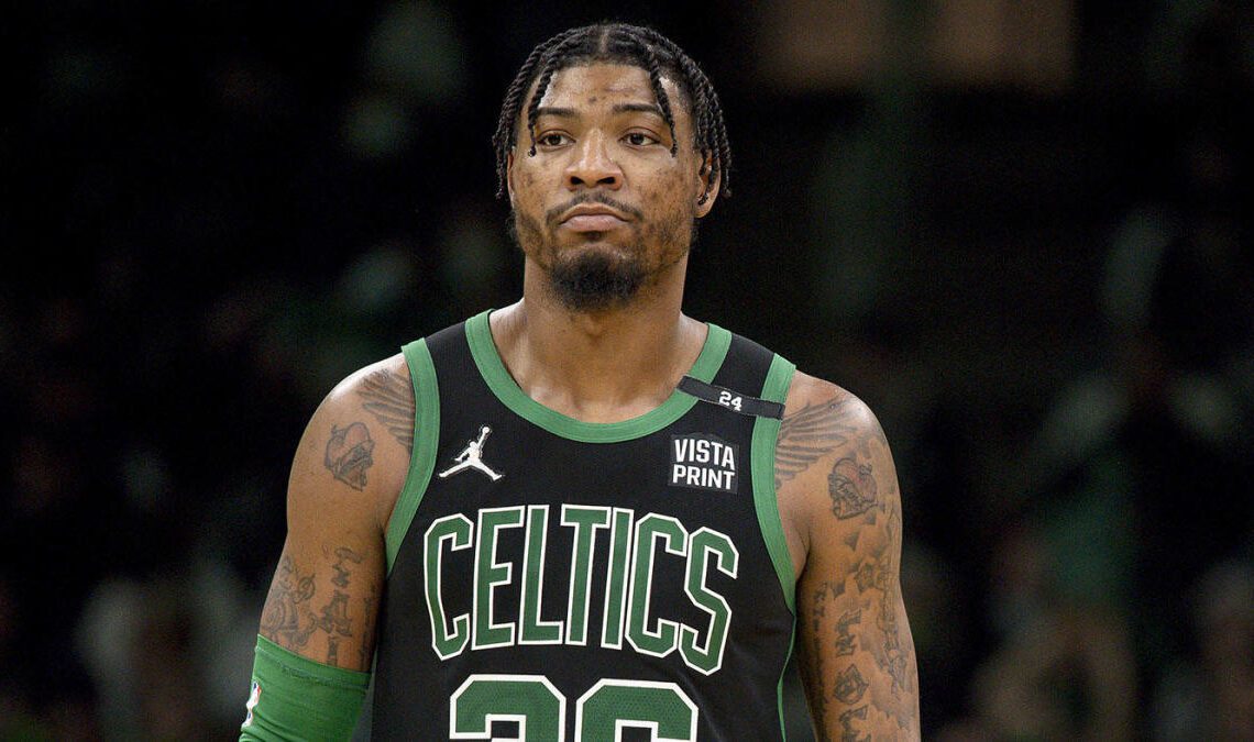 Marcus Smart injury update: Celtics guard ruled out Wednesday vs. Pistons after hurting ankle in 48-point win