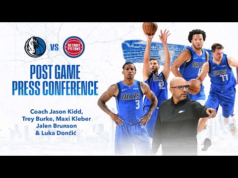 Mavs Post Game Interview: Jason Kidd, Trey Burke, Maxi Kleber, Jalen Brunson & Luka Dončić 02/09/22