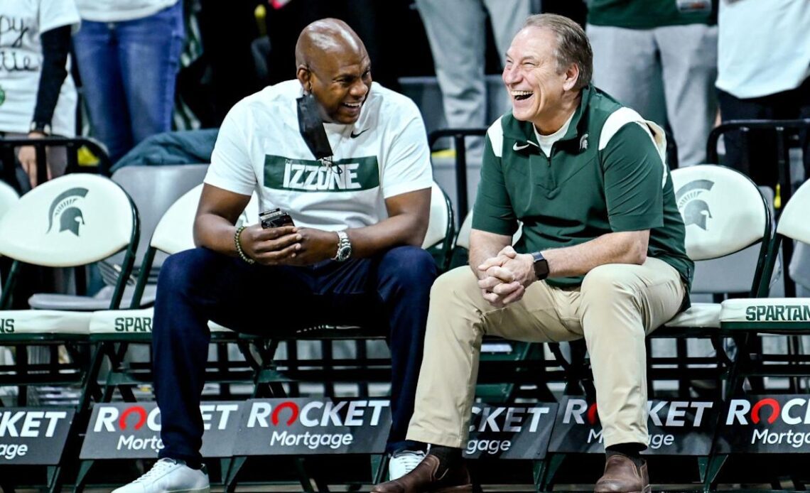 Mel Tucker joins the Izzone for game against Purdue
