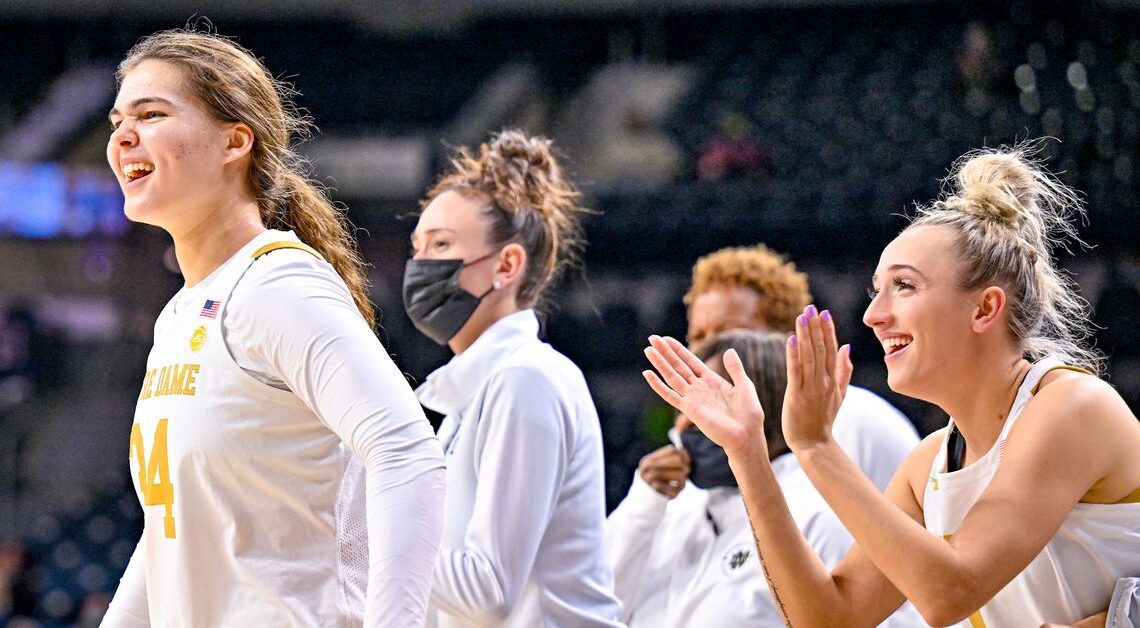 NCAAW: Notre Dame Fighting Irish top Georgia Tech Yellow Jackets