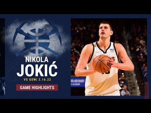 Nikola leads to a come back win against the Warriors with monster line
