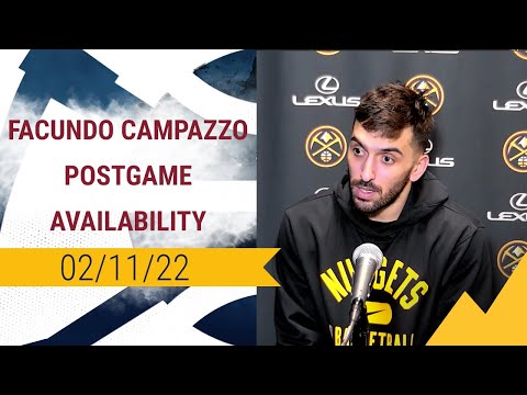 Nuggets Postgame Availability: Facundo Campazzo