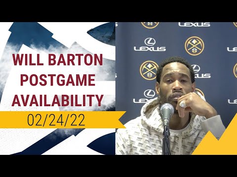 Nuggets Postgame Availability: Will Barton