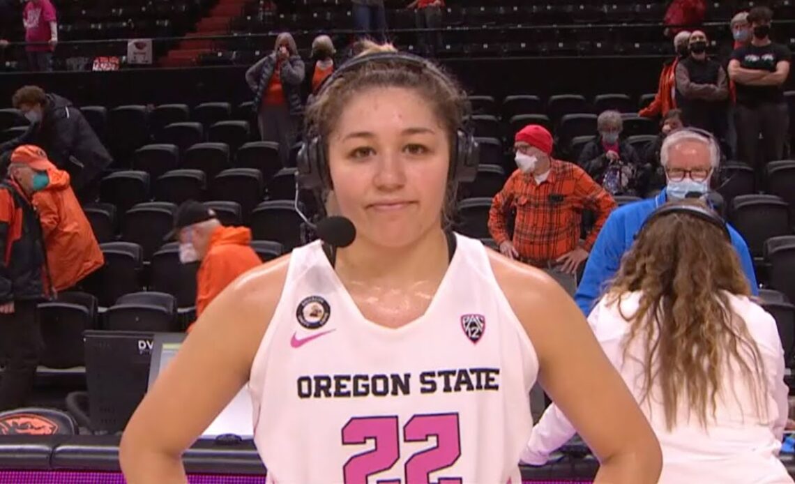 OSU's Talia von Oelhoffen joins Pac-12 Networks after 21-point performance vs. UCLA