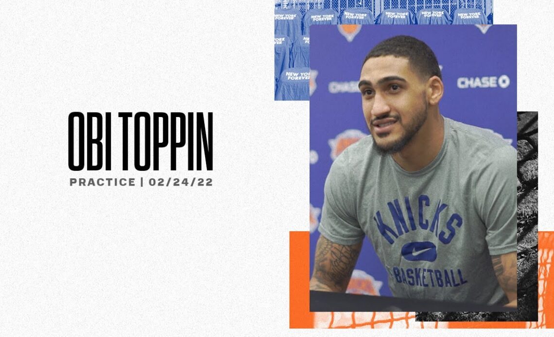Obi Toppin | Knicks Practice (2/24)