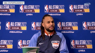 Patty Mills has a 'blast' competing in 3-pt shooting contest at NBA All-Star Weekend | NBA All-Star Game