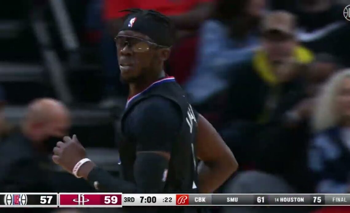 Reggie Jackson came up clutch once again in Houston.