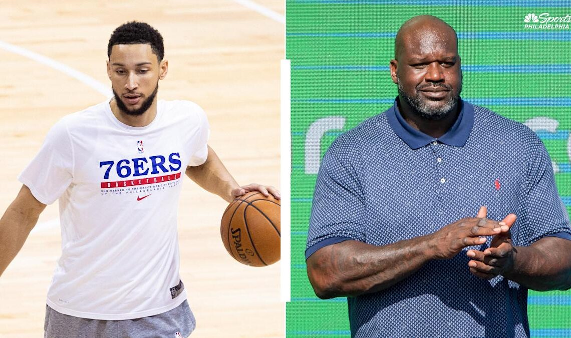 Shaq says Sixers' Ben Simmons was 'mad', DM'd him after TV roast