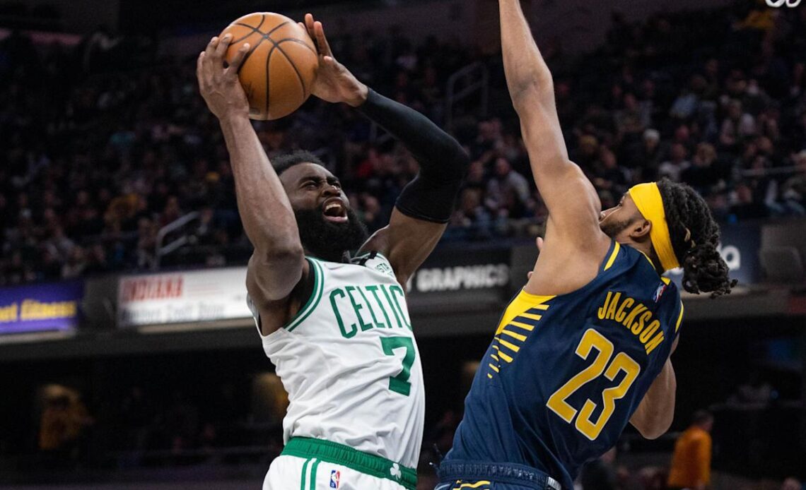 Should the Celtics feel pressure after recent losses to struggling teams? Boston’s Jaylen Brown says ‘I don’t think so’