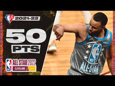 Stephen Curry MAKES HISTORY 😳 50 Points Full Highlights | 2022 All-Star Game