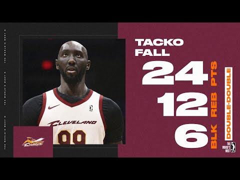 Tacko Fall (24 points) Highlights vs. Long Island Nets