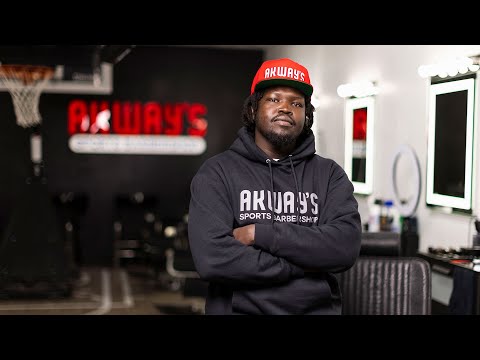 The Come Up Presented By Deluxe - Akeem Akway - Akway’s Sports Barbershop