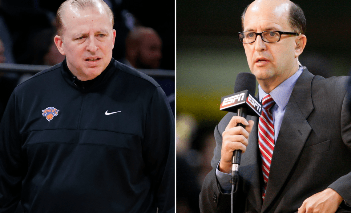 Tom Thibodeau surprised by Jeff Van Gundy's Knicks opinion