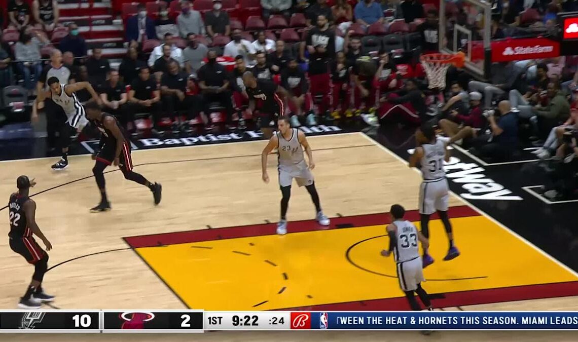 Top dunks from Miami Heat vs. San Antonio Spurs