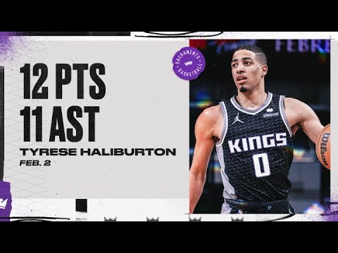 Tyrese Haliburton (12 PTS, 11 AST) Highlights vs. Brooklyn Nets | 2.2.22