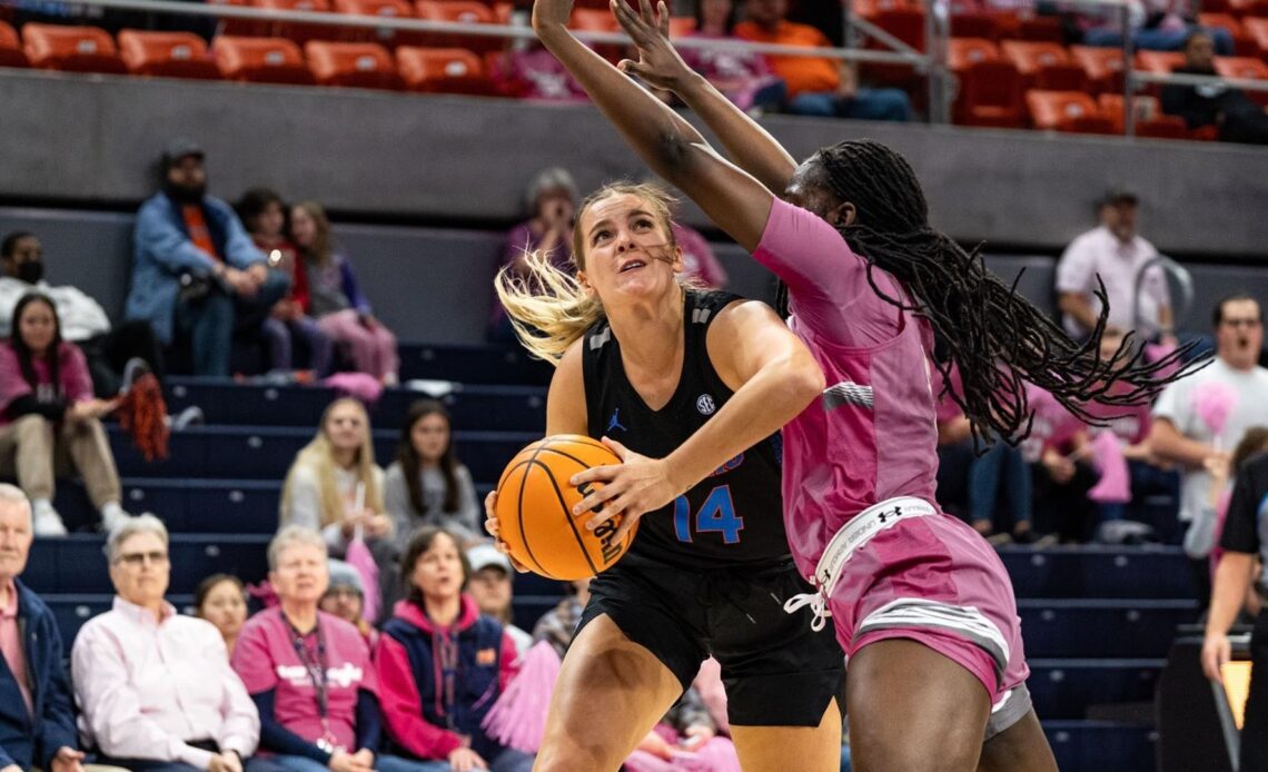Women’s Basketball Returns Home for Play4Kay Game Against Arkansas