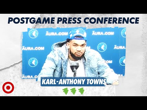 "For this team to win, I have to grow." Karl-Anthony Towns Postgame Press Conference - Feb. 25, 2022