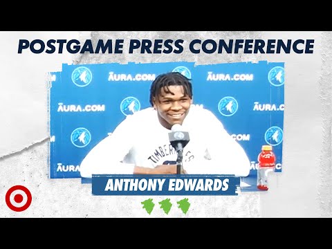 "He reminded me of myself out there." Anthony Edwards Postgame Press Conference - February 24, 2022