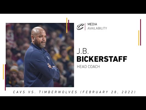 2/28/2022 - Cavs vs. Timberwolves Postgame: J.B. Bickerstaff