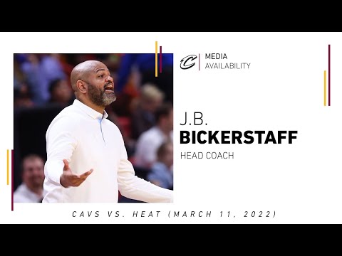 3/11/2022 - Cavs vs. Heat Postgame: J.B. Bickerstaff