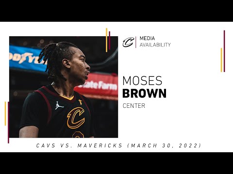 3/30/2022 - Cavs vs. Mavericks Postgame: Moses Brown
