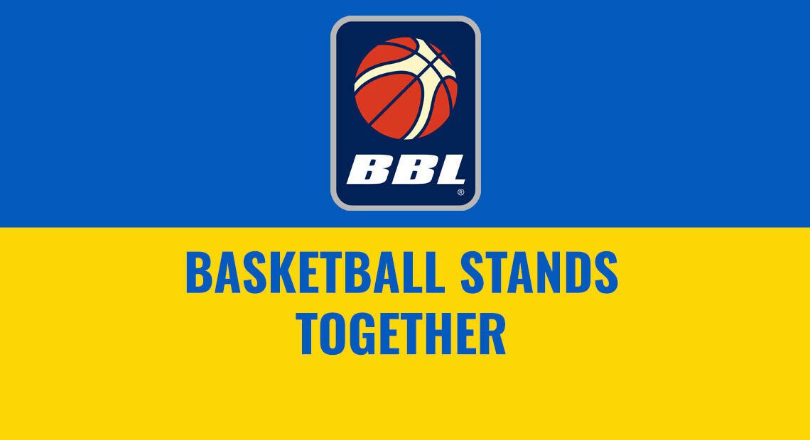 BBL and WBBL clubs unite to show solidarity in support of Ukraine