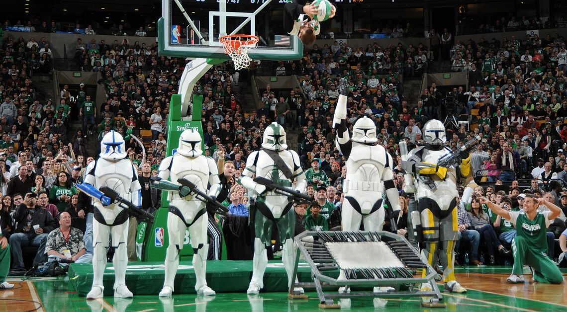 Boston Celtics players as Star Wars characters