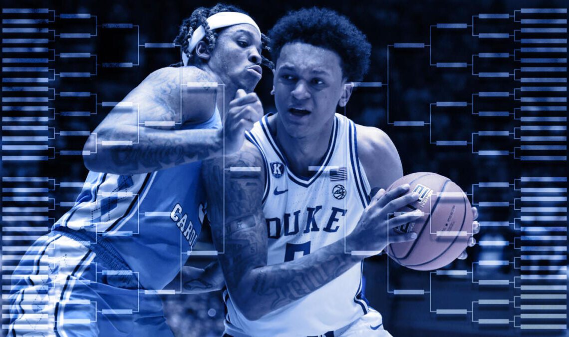 Bracketology: Duke drops to a No. 3 seed after losing to UNC, Purdue takes Blue Devils' place as a No. 2