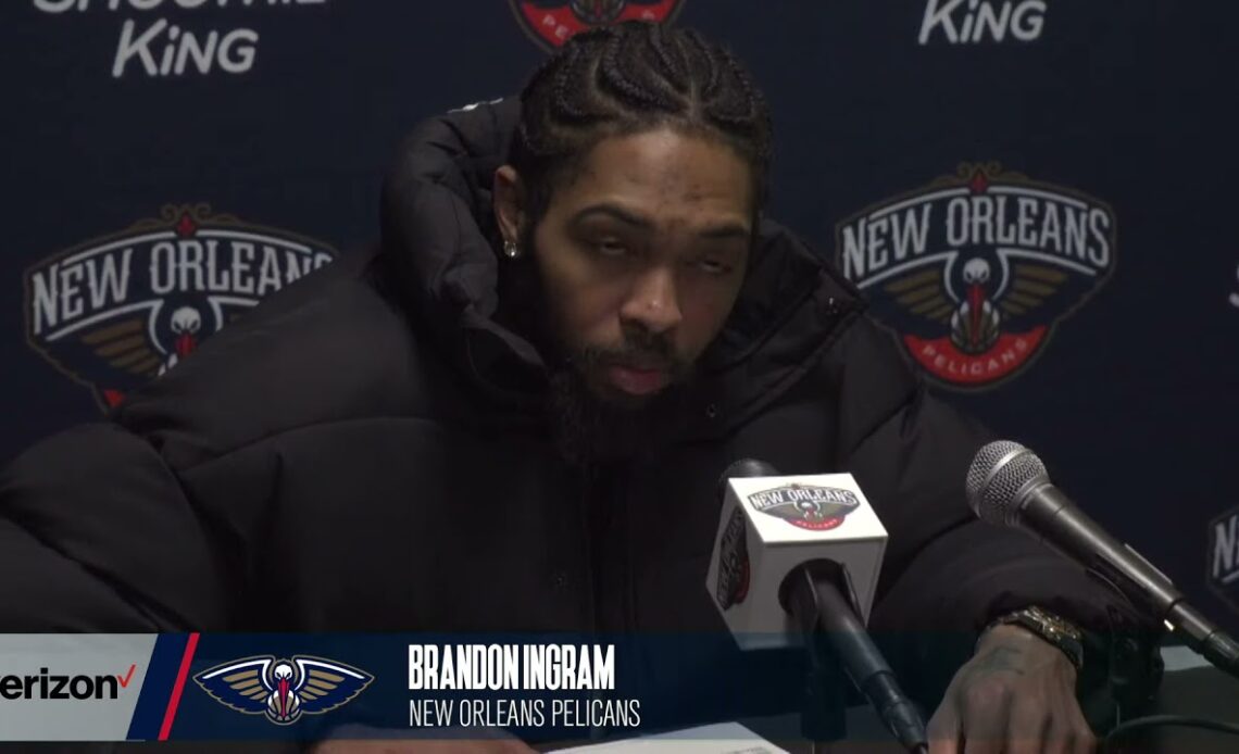 Brandon Ingram on Late Game Execution | Pelicans-Nuggets Postgame