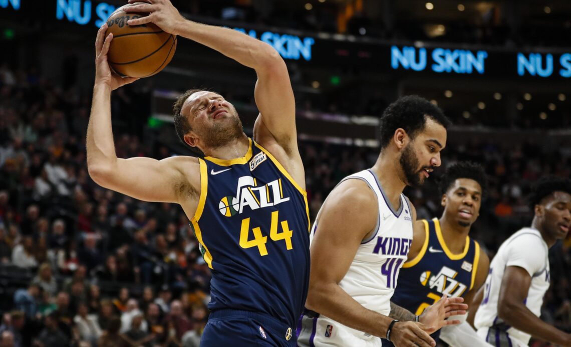 Clarkson has career-high 45 points to lift Jazz past Kings