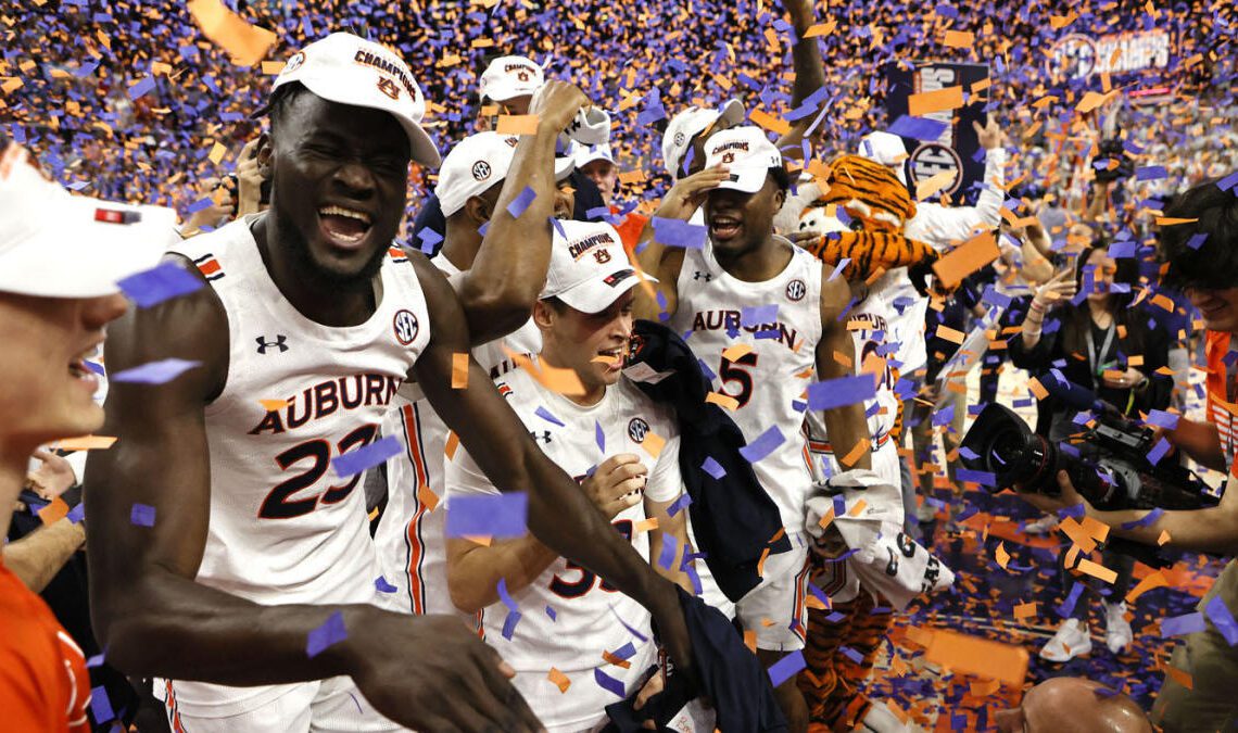 College basketball scores, winners and losers: Auburn wins SEC, Kansas and Baylor share Big 12 title