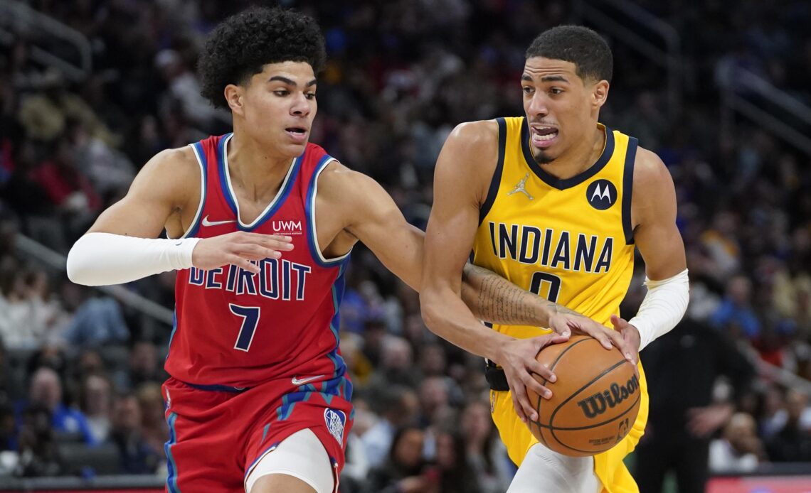 Cunningham, Bey help Pistons rally past Pacers, 111-106