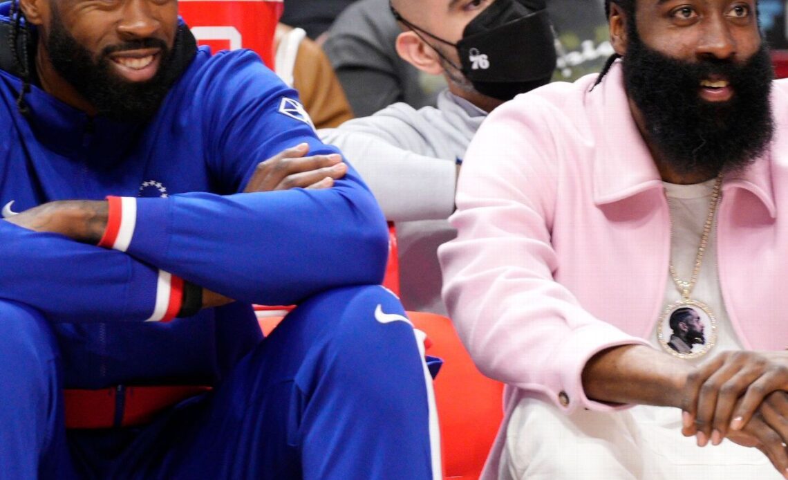 DeAndre Jordan excited to 'get easy baskets' after reuniting with James Harden on Philadelphia 76ers