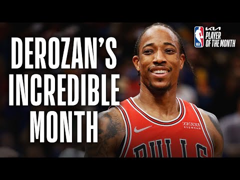 DeMar DeRozan Wins Eastern Conference Kia Player Of The Month