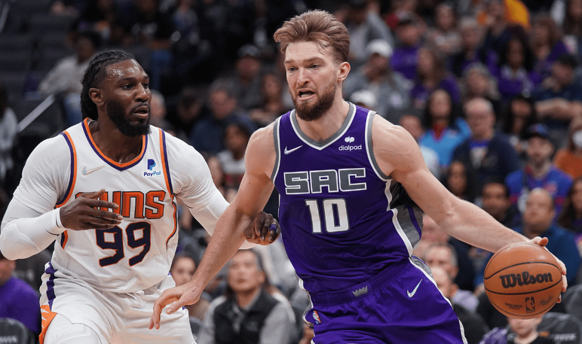Domantas Sabonis injury update: Kings big man out for at least 10 days with bruised knee