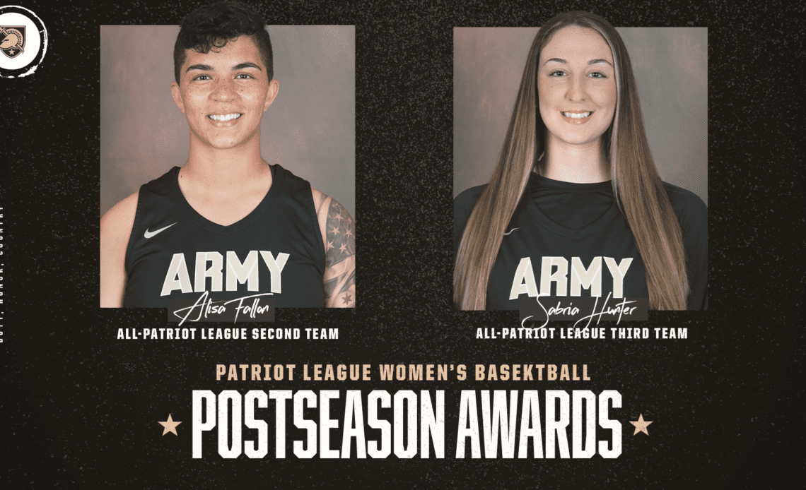 Fallon, Hunter Earn All-Patriot League Honors