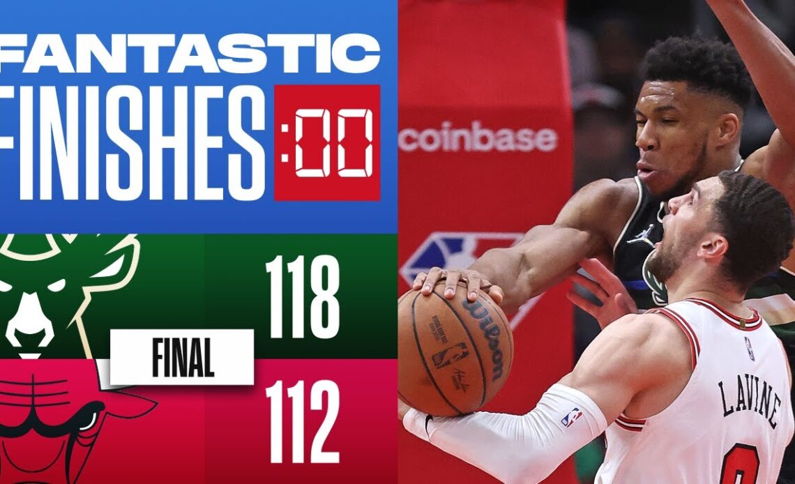 Final 1:16 WILD ENDING Bucks vs Bulls 🍿🍿