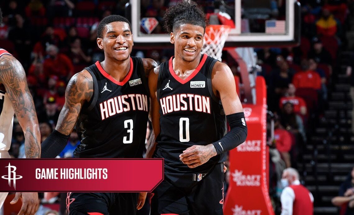 Game Highlights Rockets vs Wizards | Houston Rockets