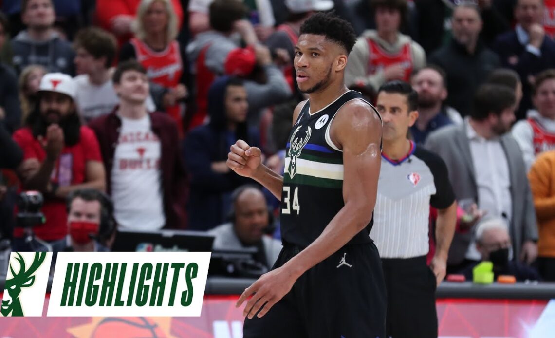 Highlights: Bucks 118 - Bulls 112 | Giannis 34 Points | Jrue Closes It Out | 3.4.22