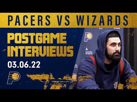Indiana Pacers Postgame Media Availability (Washington Wizards) | March 06, 2022