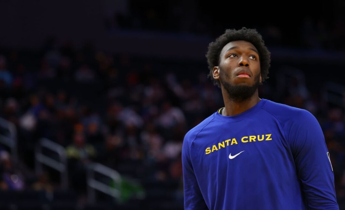 James Wiseman's return to Golden State Warriors delayed again by swelling in right knee
